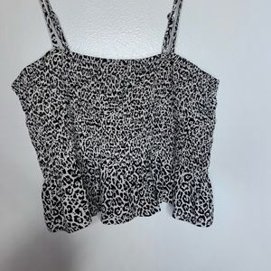 Spaghetti strap crop top